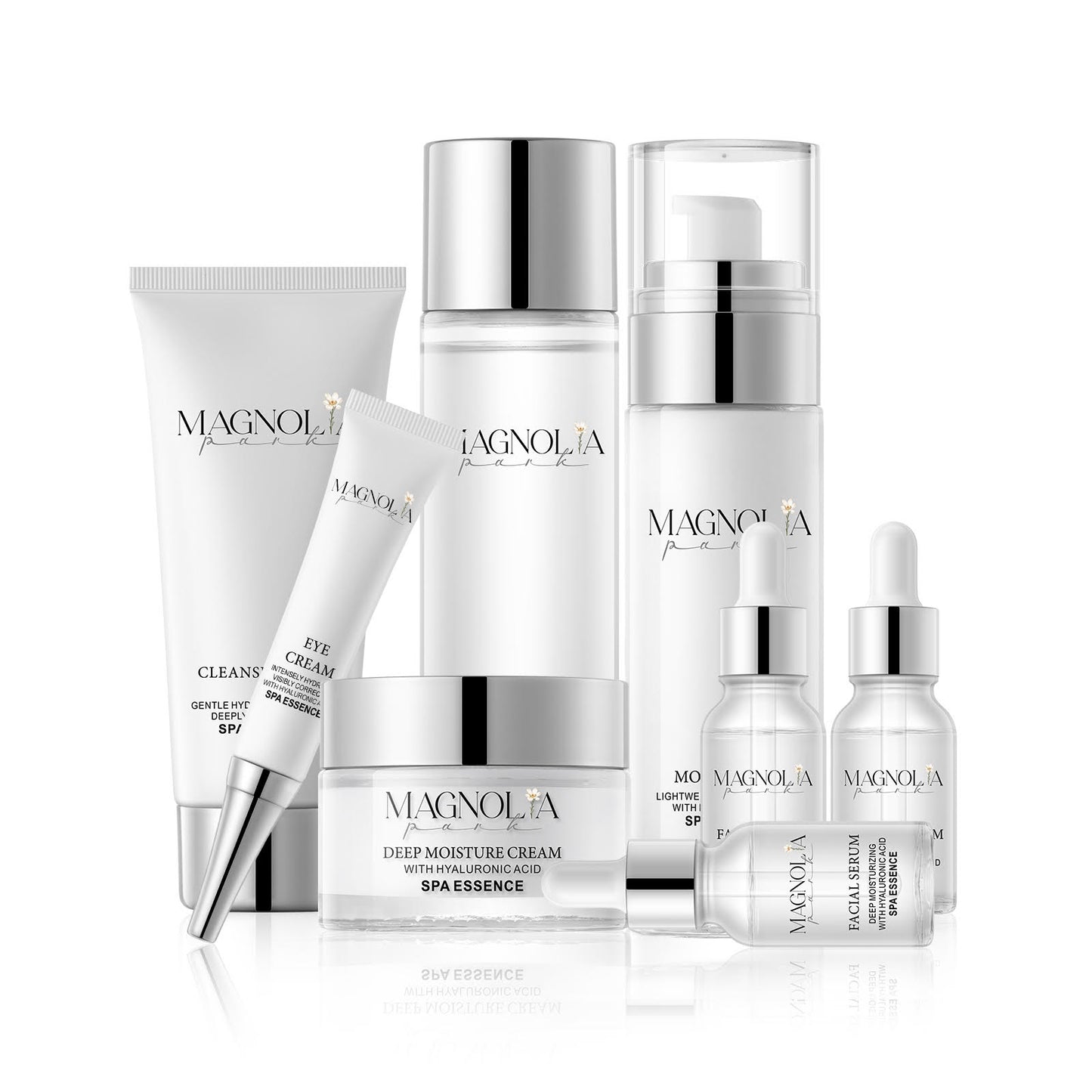 8 Piece Hyaluronic Acid Skin Care Set